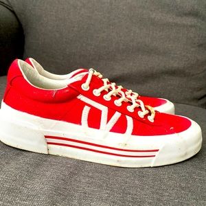 Vans Sneaker red size 7,5. Rarely wear